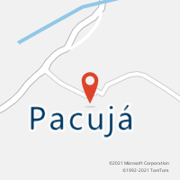 Mapa com localização da Agência AC PACUJA