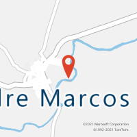 Mapa com localização da Agência AC PADRE MARCOS