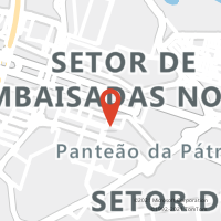 Mapa com localização da Agência AC PALACIO DO PLANALTO