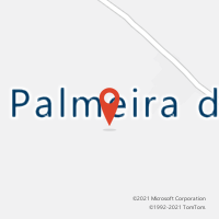 Mapa com localização da Agência AC PALMEIRA DO PIAUI