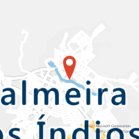 Mapa com localização da Agência AC PALMEIRA DOS INDIOS