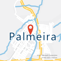 Mapa com localização da Agência AC PALMEIRA