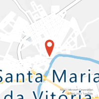 Mapa com localização da Agência AC PALMEIRAS