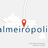 Mapa com localização da Agência AC PALMEIROPOLIS