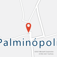 Mapa com localização da Agência AC PALMINOPOLIS