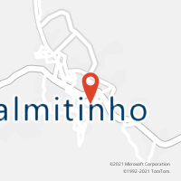 Mapa com localização da Agência AC PALMITINHO