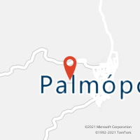 Mapa com localização da Agência AC PALMOPOLIS