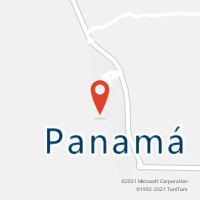 Mapa com localização da Agência AC PANAMA