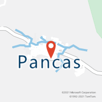 Mapa com localização da Agência AC PANCAS