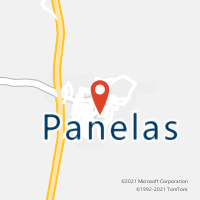 Mapa com localização da Agência AC PANELAS