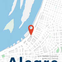 Mapa com localização da Agência AC PARAI