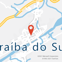 Mapa com localização da Agência AC PARAIBA DO SUL