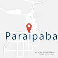 Mapa com localização da Agência AC PARAIPABA