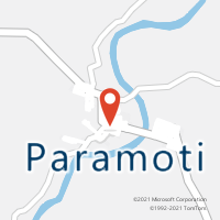 Mapa com localização da Agência AC PARAMOTI