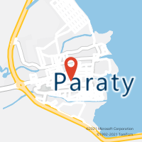 Mapa com localização da Agência AC PARATY