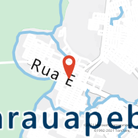 Mapa com localização da Agência AC PARAUAPEBAS