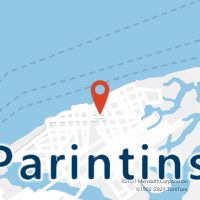 Mapa com localização da Agência AC PARINTINS