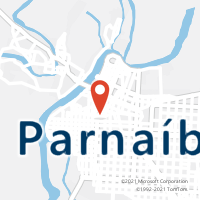 Mapa com localização da Agência AC PARNAIBA