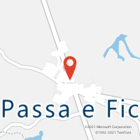 Mapa com localização da Agência AC PASSA E FICA
