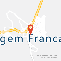 Mapa com localização da Agência AC PASSAGEM FRANCA
