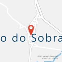 Mapa com localização da Agência AC PASSO DO SOBRADO