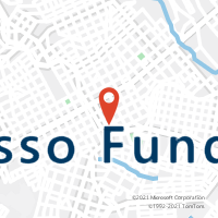 Mapa com localização da Agência AC PASSO FUNDO