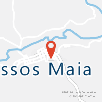 Mapa com localização da Agência AC PASSOS MAIA