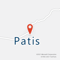 Mapa com localização da Agência AC PATIS