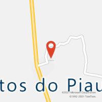 Mapa com localização da Agência AC PATOS DO PIAUI