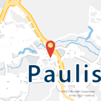Mapa com localização da Agência AC PAULISTA