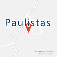 Mapa com localização da Agência AC PAULISTAS
