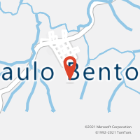 Mapa com localização da Agência AC PAULO BENTO