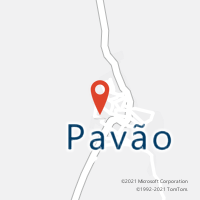 Mapa com localização da Agência AC PAVAO