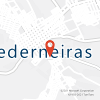Mapa com localização da Agência AC PEDERNEIRAS