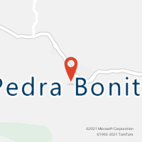 Mapa com localização da Agência AC PEDRA BONITA