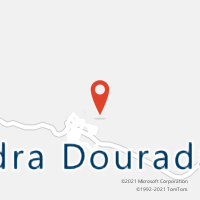 Mapa com localização da Agência AC PEDRA DOURADA
