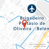 Mapa com localização da Agência AC PEDREIRA