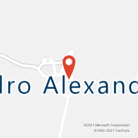Mapa com localização da Agência AC PEDRO ALEXANDRE