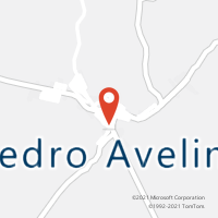 Mapa com localização da Agência AC PEDRO AVELINO