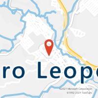 Mapa com localização da Agência AC PEDRO LEOPOLDO