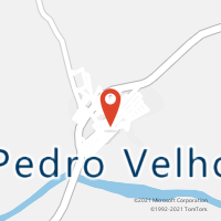 Mapa com localização da Agência AC PEDRO VELHO