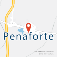 Mapa com localização da Agência AC PENAFORTE