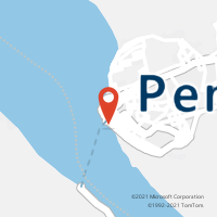 Mapa com localização da Agência AC PENEDO