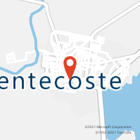 Mapa com localização da Agência AC PENTECOSTE