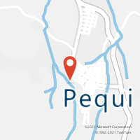 Mapa com localização da Agência AC PEQUI