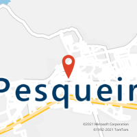 Mapa com localização da Agência AC PESQUEIRA