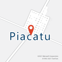 Mapa com localização da Agência AC PIACATU