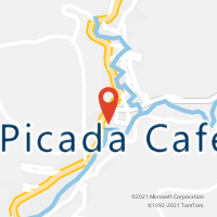 Mapa com localização da Agência AC PICADA CAFE
