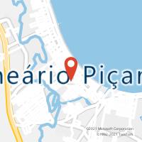 Mapa com localização da Agência AC PICARRAS