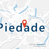Mapa com localização da Agência AC PIEDADE